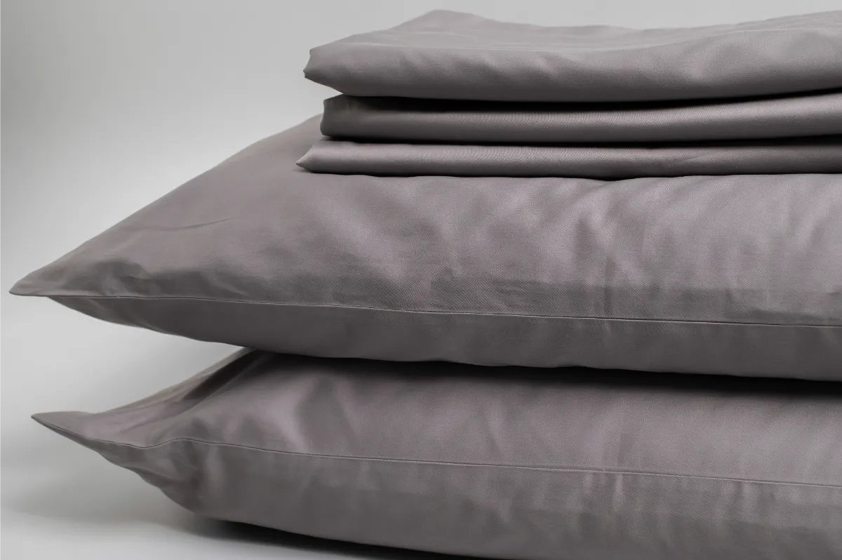 300TC Organic Cotton Sateen Sheet Set - Image 2