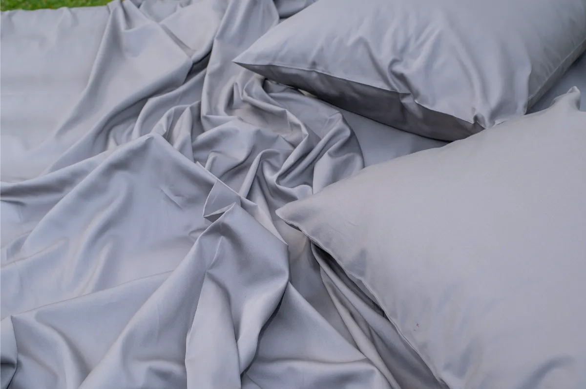 300TC Organic Cotton Sateen Sheet Set - Image 8