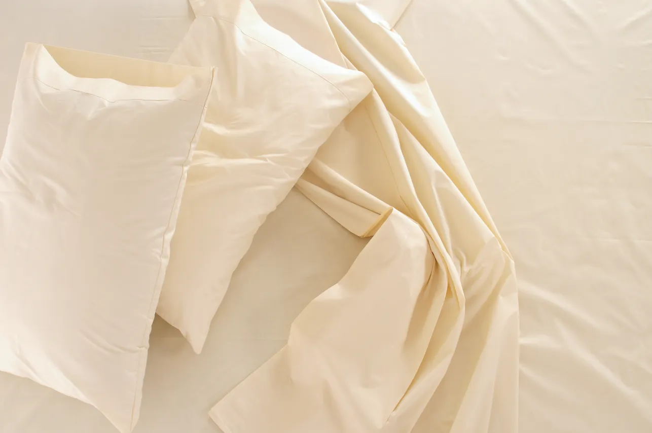 300TC Organic Cotton Sateen Sheet Set - Image 4