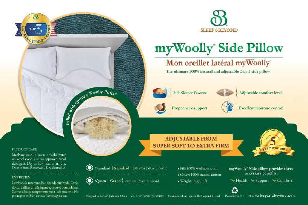 myWoolly® Side Pillow - Image 6